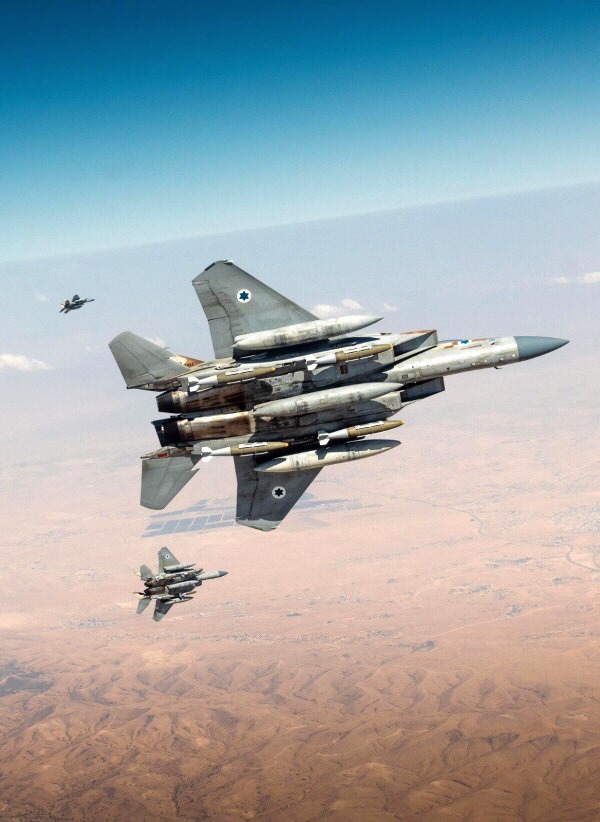 Israelisches Kampfflugzeug