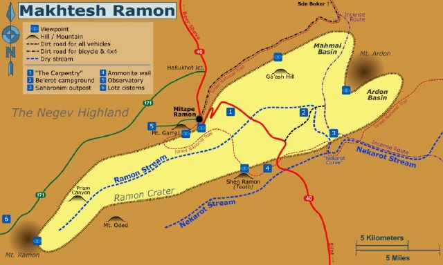 Ramon Krater - Negev