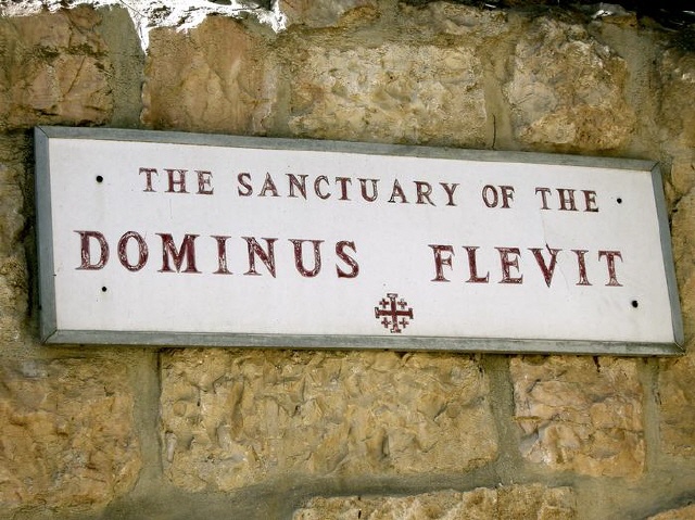 Jerusalem - Dominus flevit