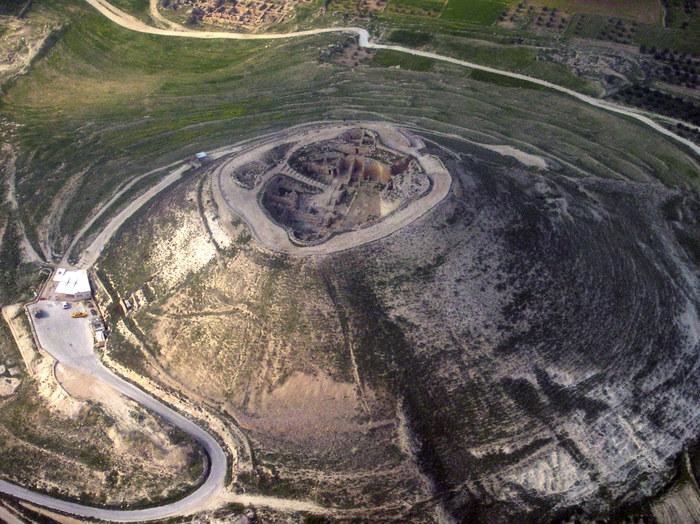 Herodion - Bergkegel in der Westbank