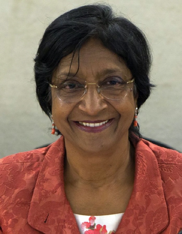 Navy Pillay - Friedensnobelpreis